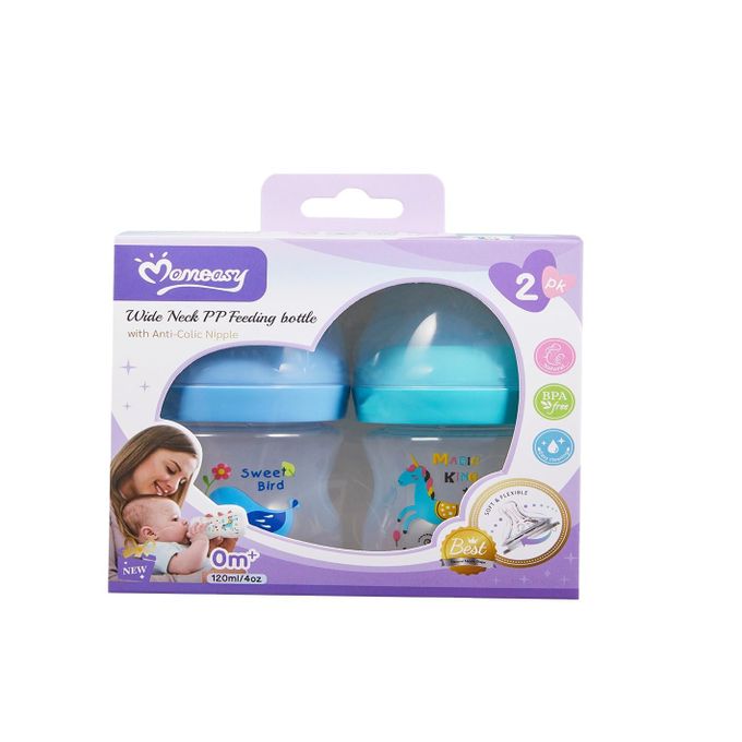 Momeasy 2 Pack Feeding Bottles
