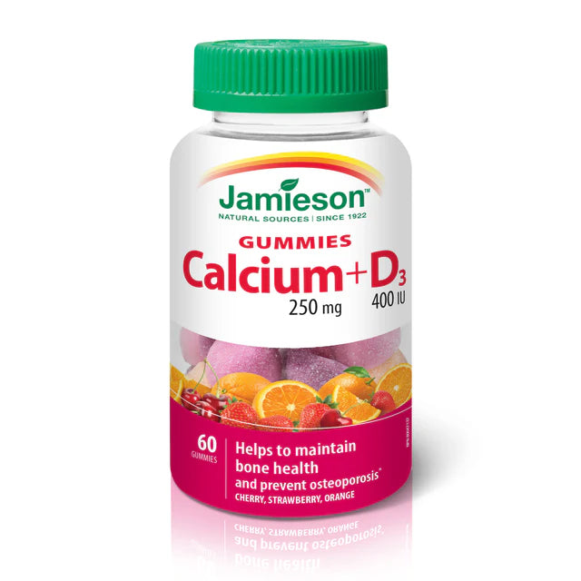 Jamieosn Calcium + Vitamin D3 Gummies 60's