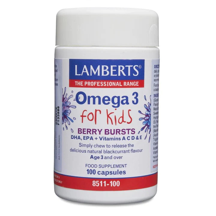Lamberts Omega 3 for Kids Chewable Caps 60's