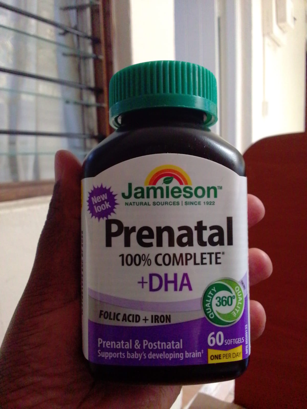 JAMIESON PRENATAL 100% + DHA SOFT GELS 60`s