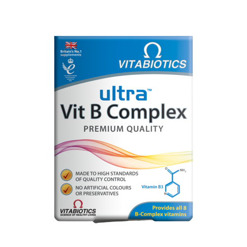 Vitabiotics Ultra B Complex Tablets 60's