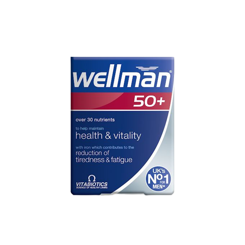 Wellman 50+ Tablets 30's