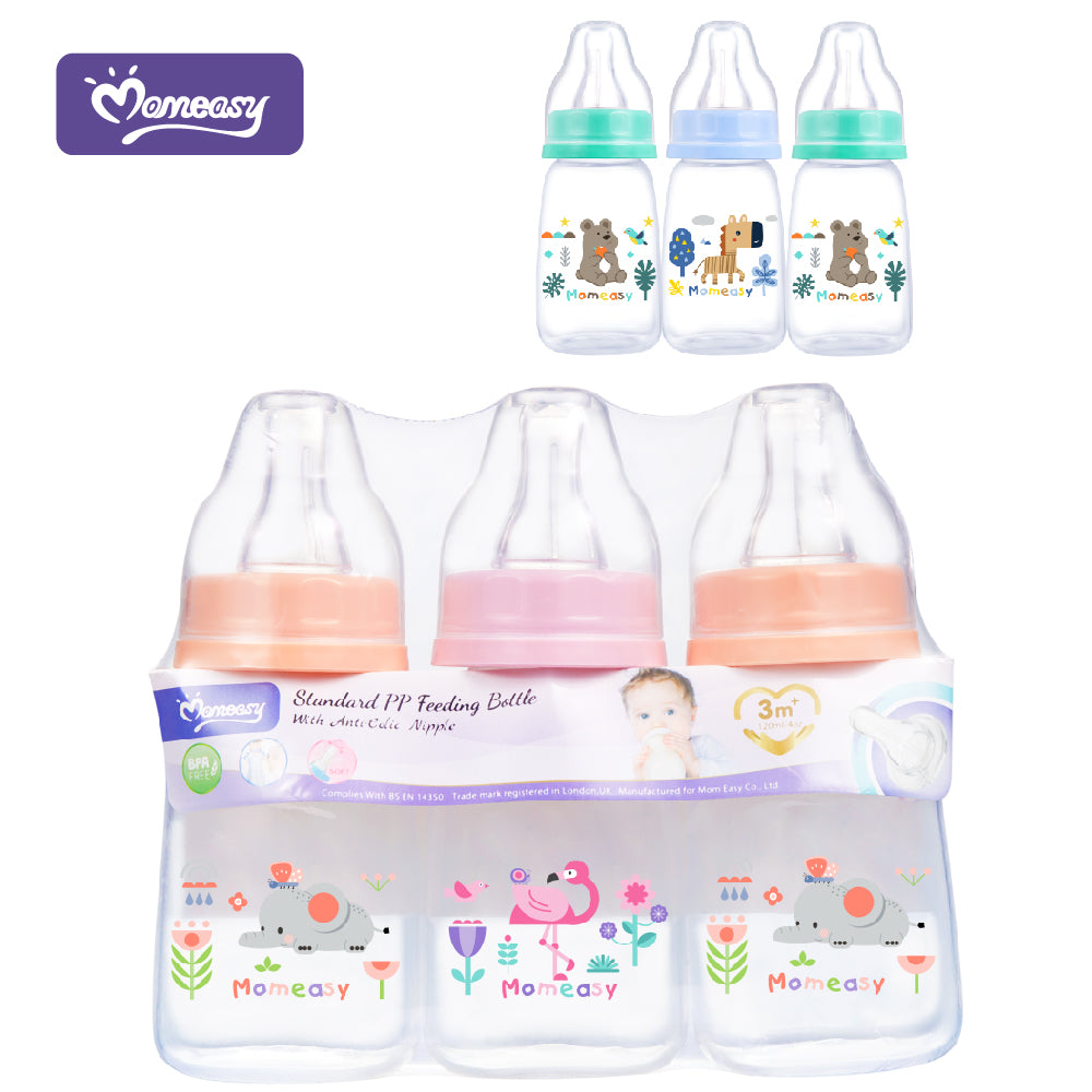 Momeasy 3pack Standard Feeding Bottle Set