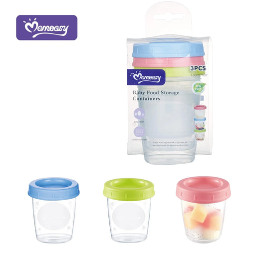 Momeasy Baby Food Storage Containers 3 Pieces