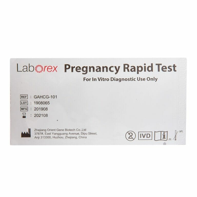 Labacon Laborex pregnancy test strips - 2pcs – Comfys Care