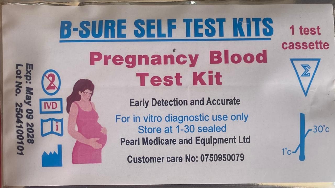 B Sure Pregnancy Self Test Kit (Blood Test Kit)