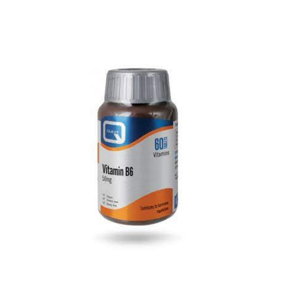 Quest Vitamin B6 Tablets 50mg 60s – Comfys Care
