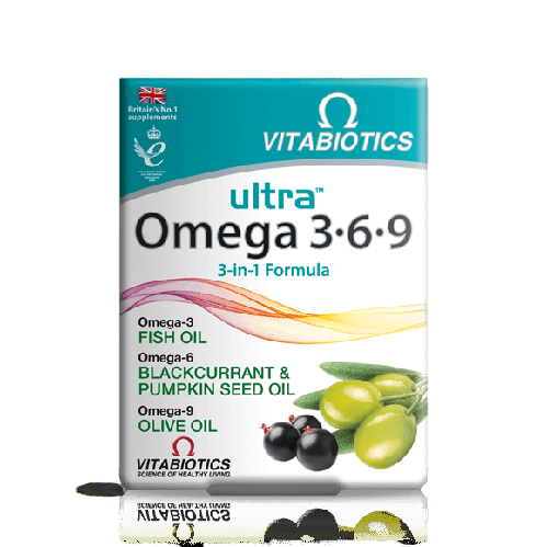 Vitabiotics Ultra Omega 3-6-9 Capsules 60's