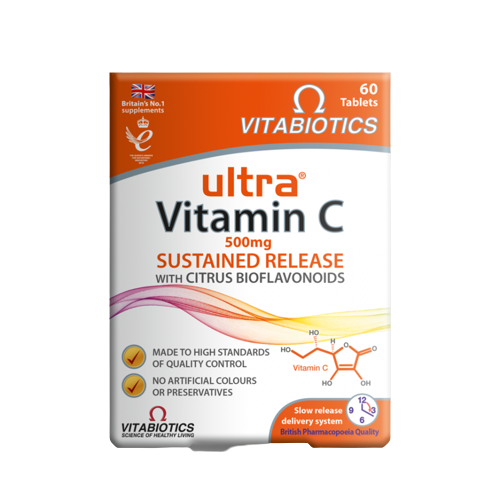 Vitabiotics Ultra Vitamin C SR & Bioflavonid Tabs 60's