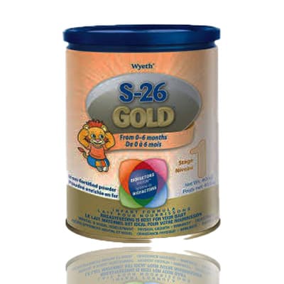 Wyeth Infant Formula S-26 Gold 400g (Stage 1)